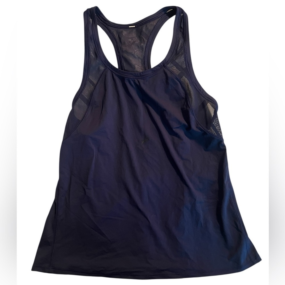 Lululemon mesh trimmed tank